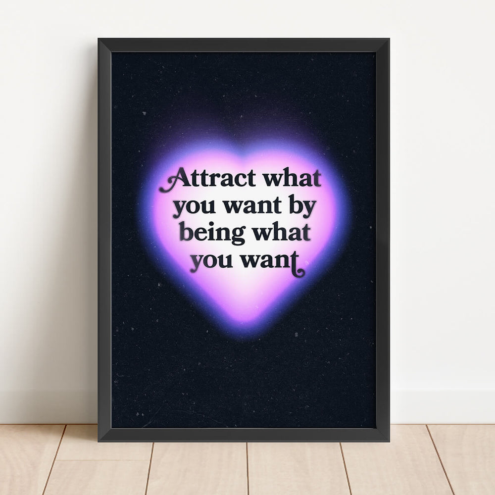 Attract What You Want By Being What You Want