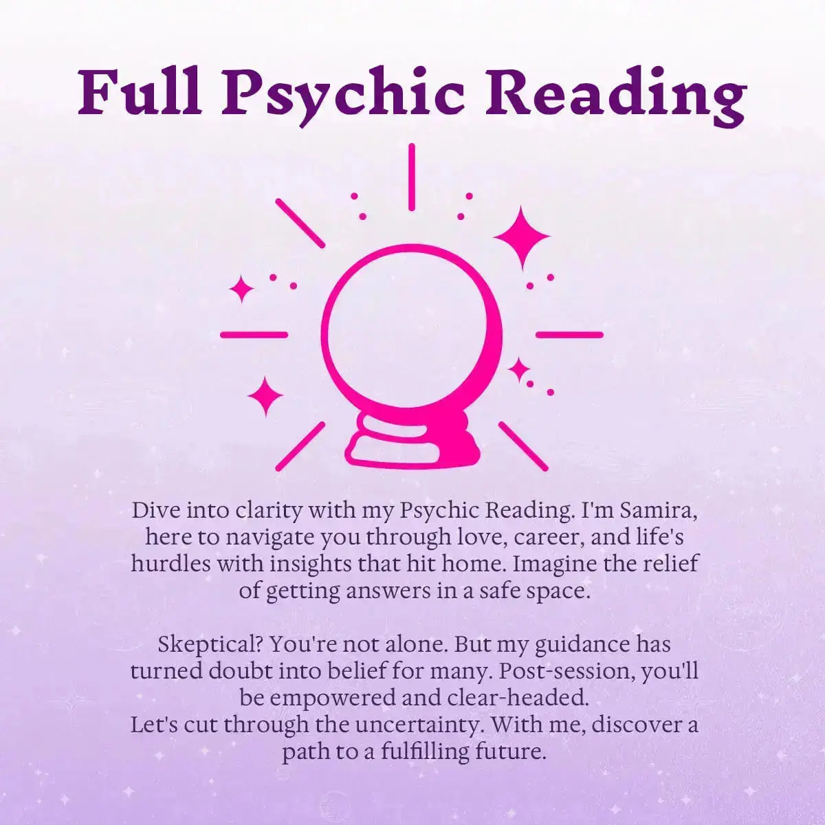 $1 Psychic Reading by Samira thumbnail-image-5